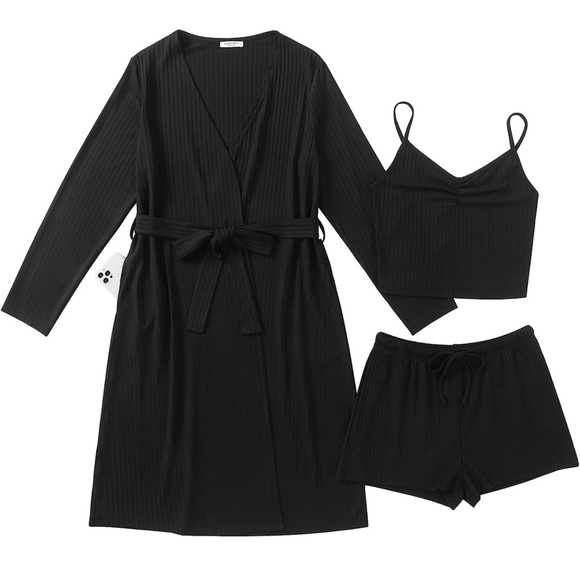 Pajamas Set 3 Piece Lounge Sets - Picture 1 of 3